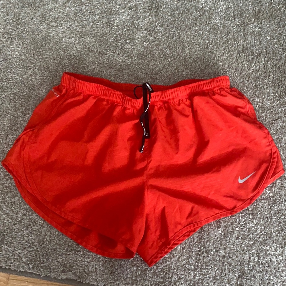 Nike Red Running Shorts